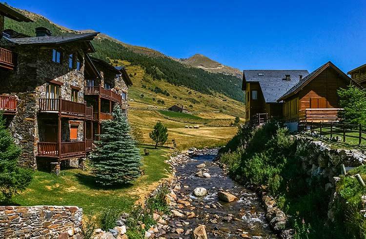 Andorra is a tiny, independent country sitting between France and Spain in the Pyrenees.