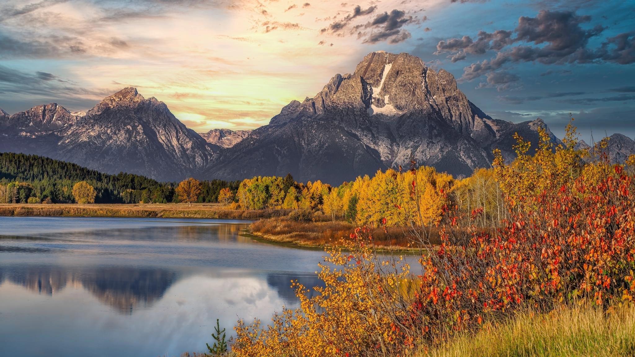 While we have a lot of beautiful national parks I'm not sure I could say that any are better than the Tetons.