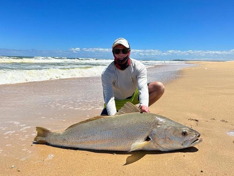 Lehan caught and released this 30KG Cob.