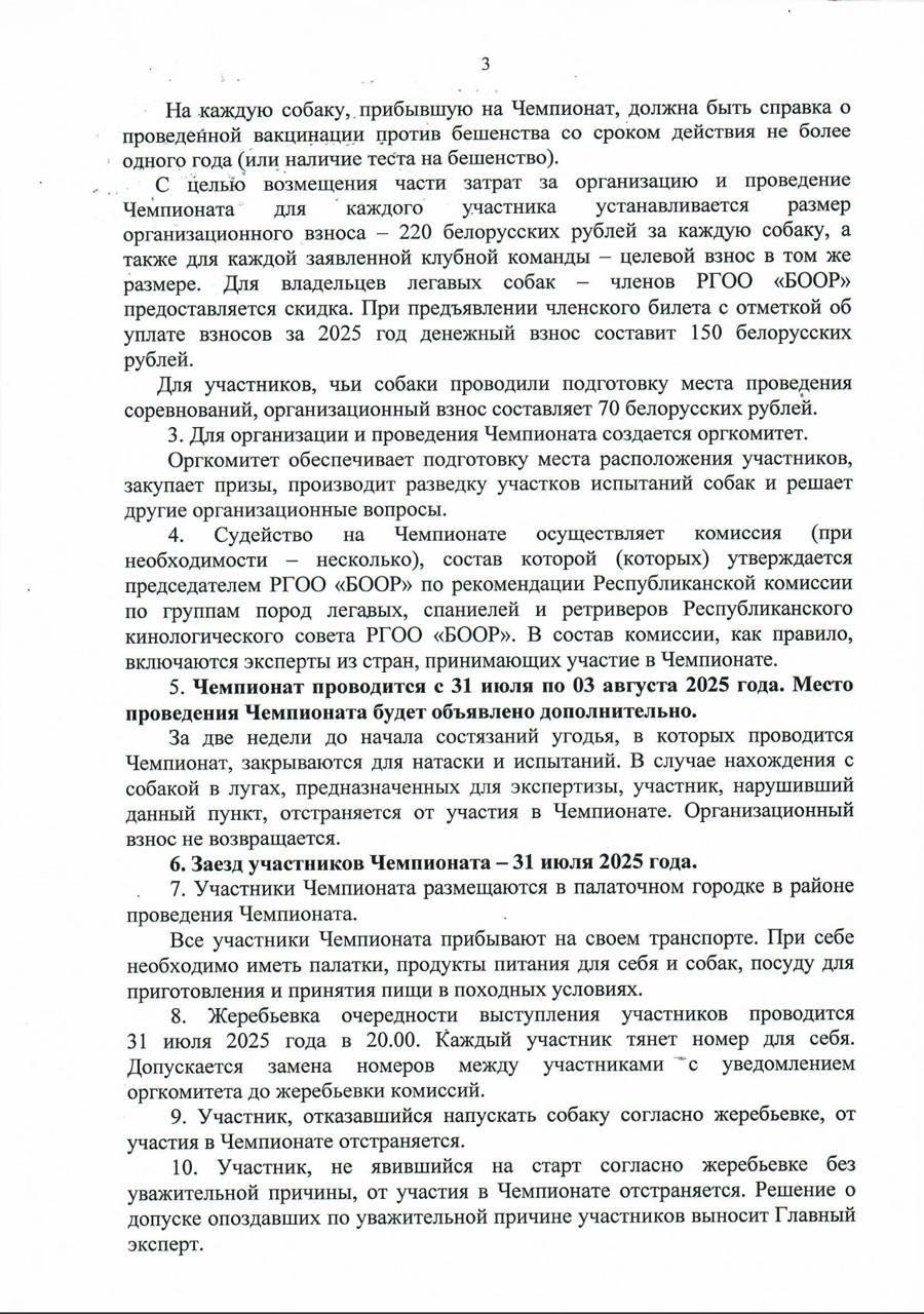 Чемпионат «Горка-2025»: главное событие для легавых собак и их владельцев в Беларуси