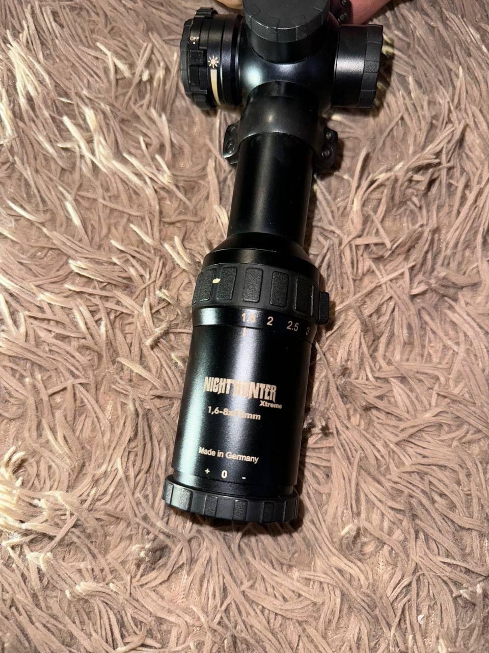 Steiner Nighthunter 1.6-8x42 Rifle Scope Review 