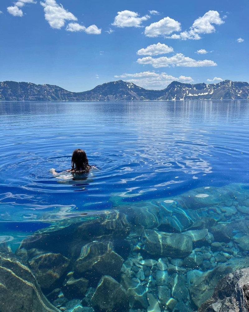 Crater Lake National Park In Oregon, USA!!!