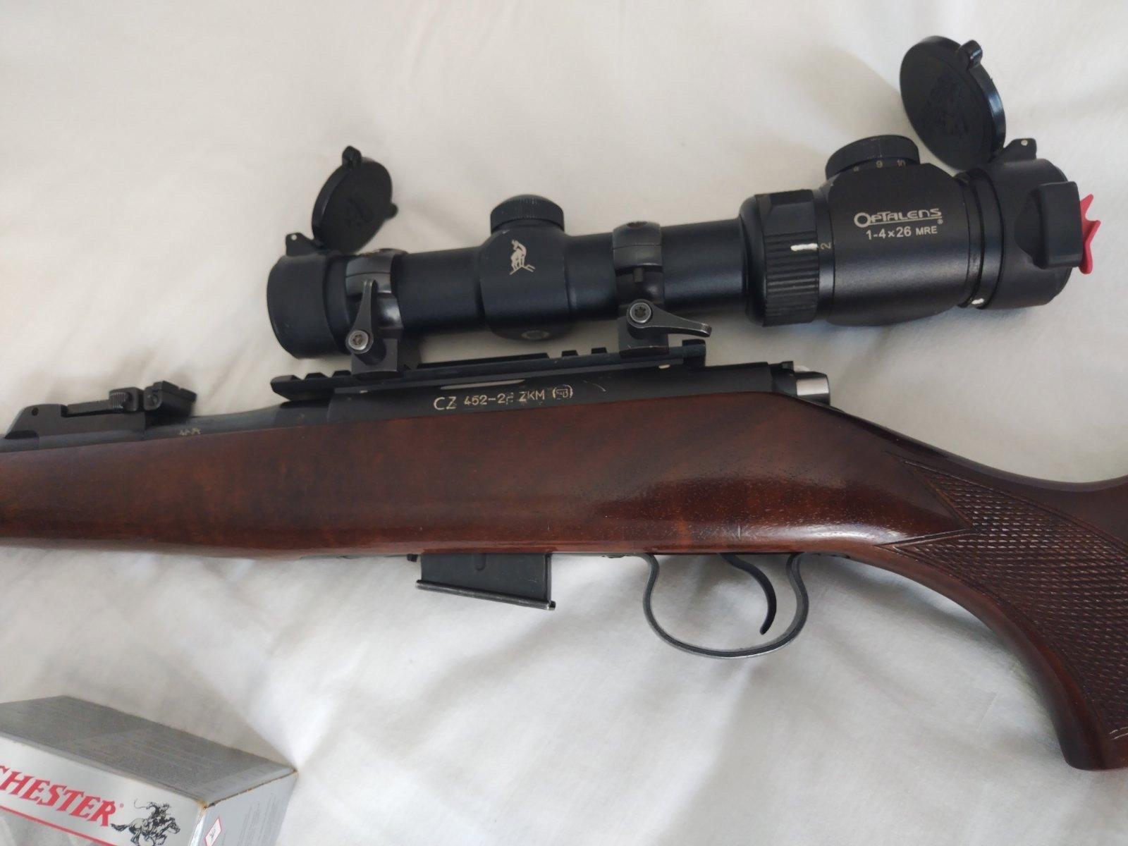 Review of the CZ452 - 2E 22 WMR Rifle