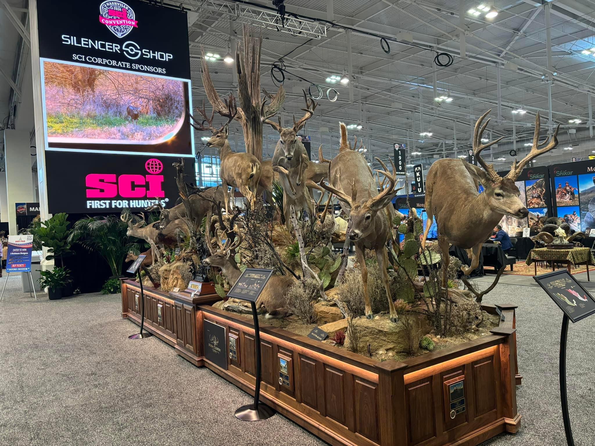 Thank you to everyone who stopped in to book a hunt and say hello.