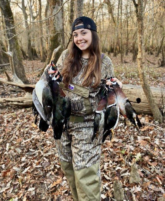 "Beautiful morning shootin some wood ducks with the crew!" - imashleyrenea 