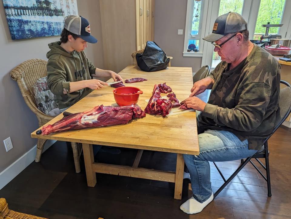Yes, we eat the meat.