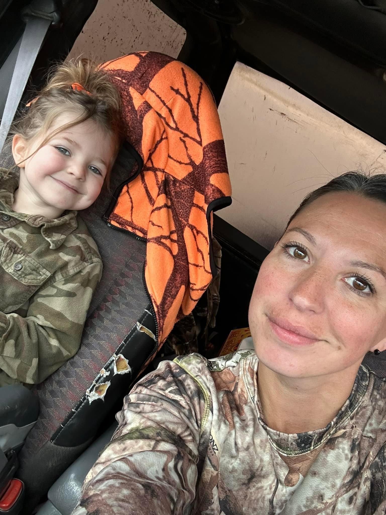 My 4 year old daughter and I got my first elk!!