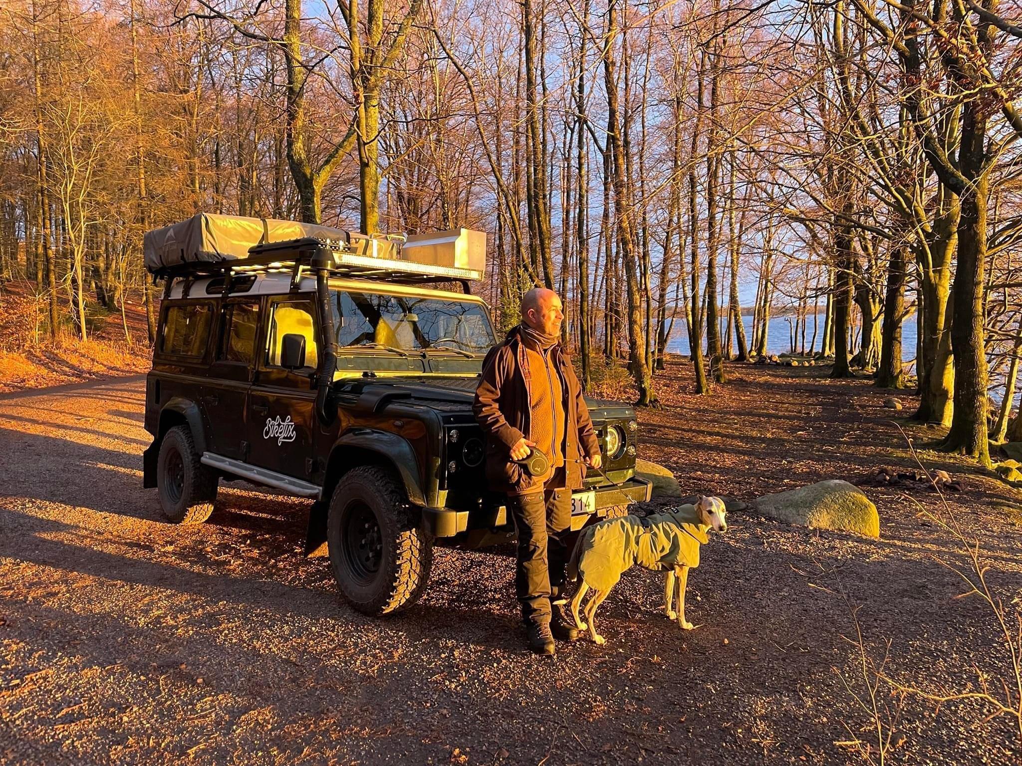 Sunset on a winter day in Sweden...