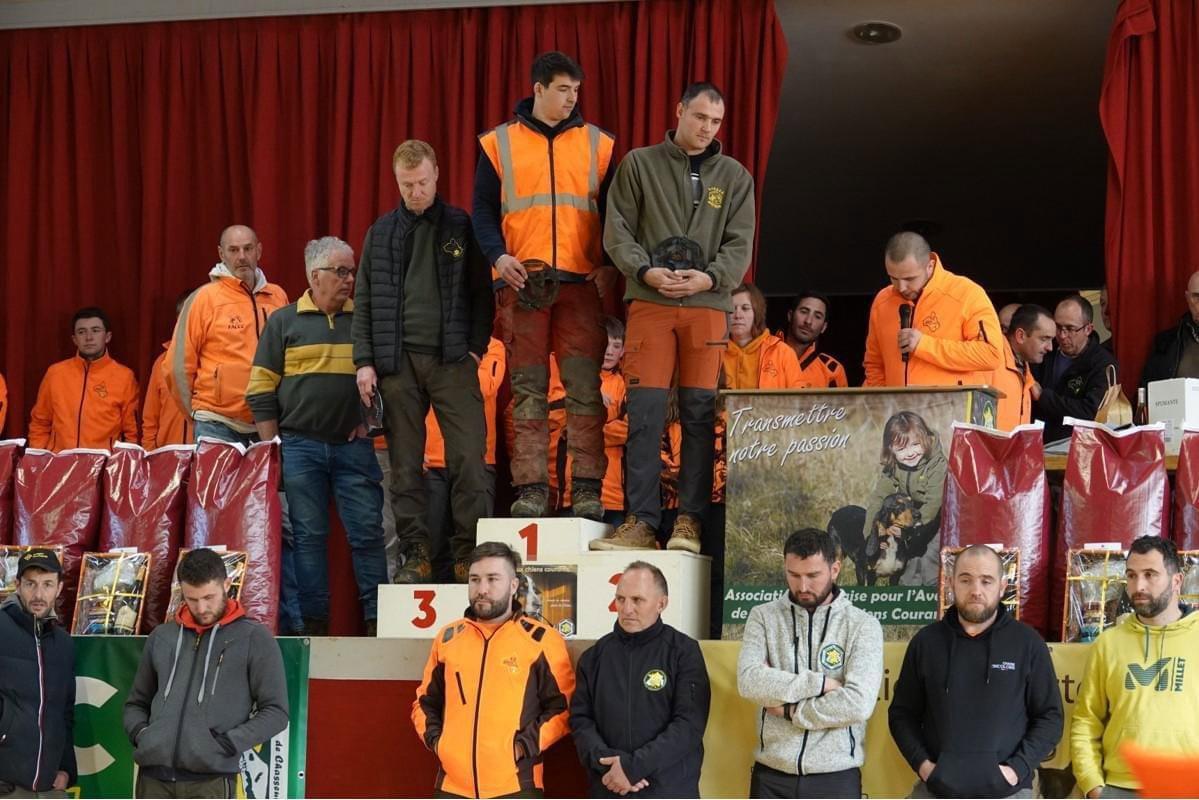 Voici les résultats du Concours meutes sanglier à St Cyprien : 
