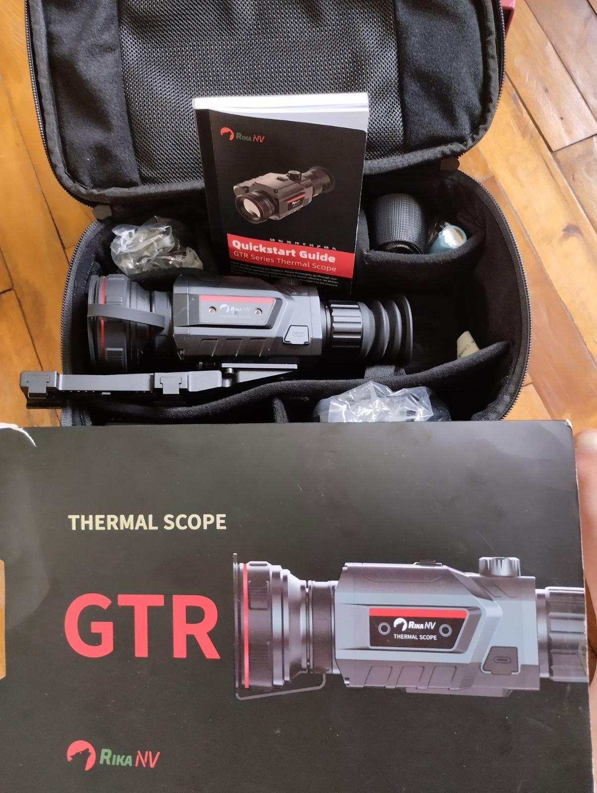 Отзыв на теплоприцел Rika NV GTR 650 на 640 матрице