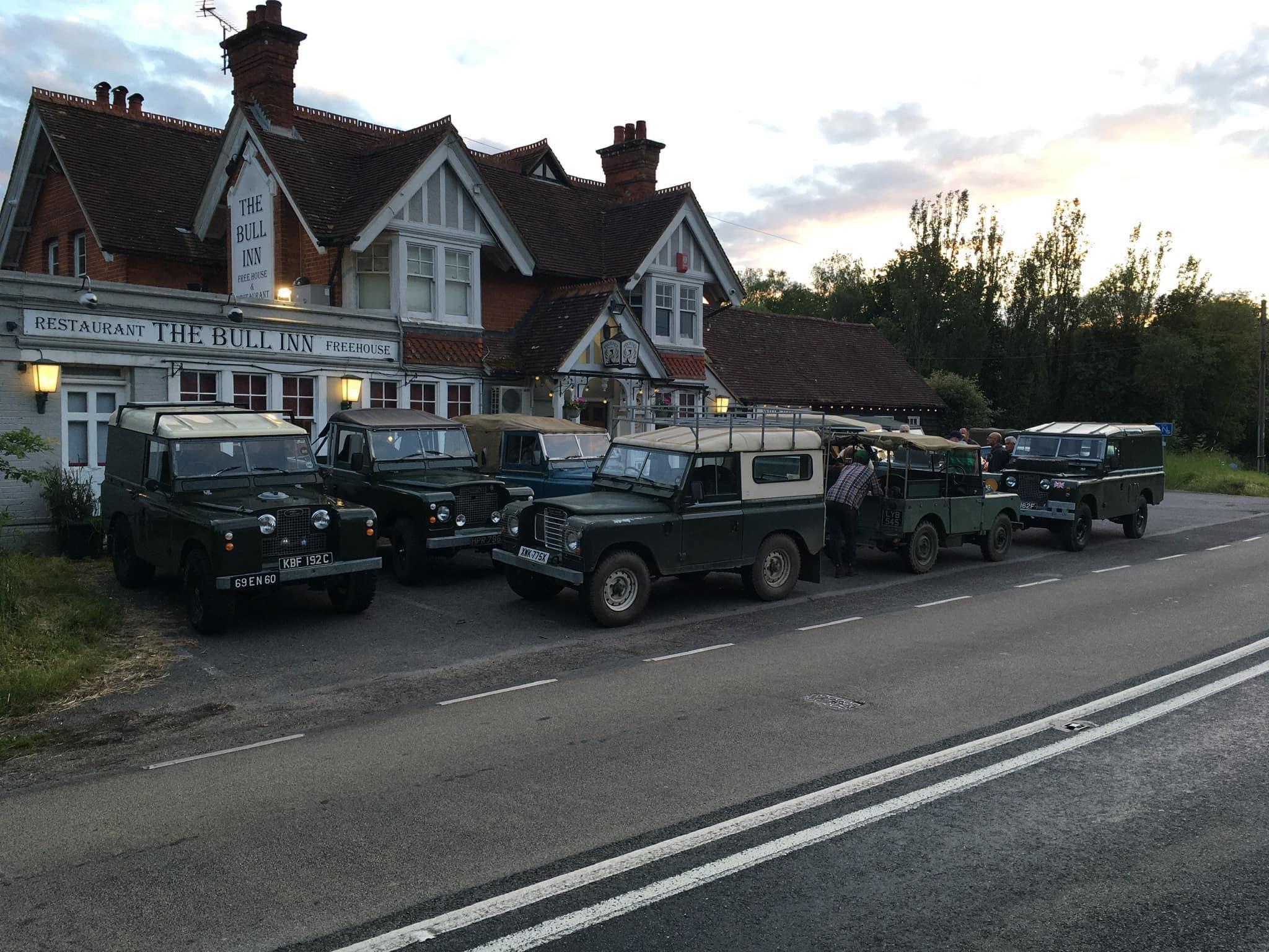 Tomorrow is the last Wednesday of the month which of course means: Series LandRovers, Pizza, beer and banter at the #Series123club Surrey & Sussex pub meet at The Bull Inn Henfield West Sussex.