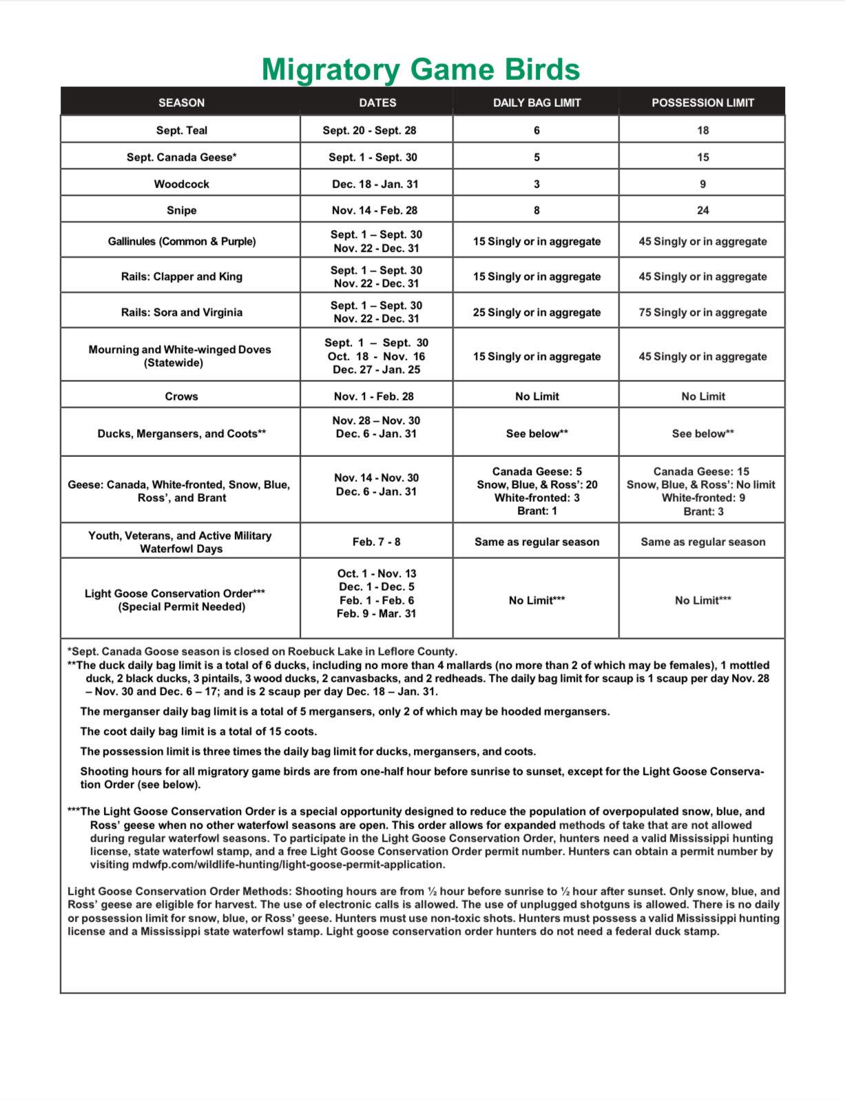 Hunting Seasons in Mississippi 2025–26: Big Game and Small Game, Licenses, and Regulations Guide