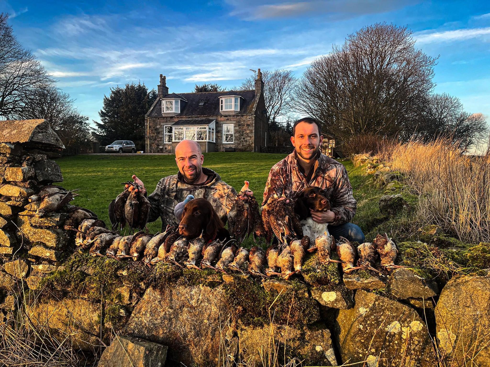 Ducks and geese season in Scotland is finish now .