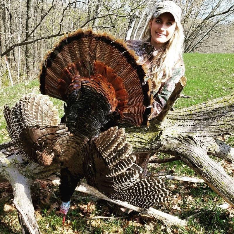 Deep in the forests in the fall, hunting enthusiasts chase a precious treasure - the turkey.