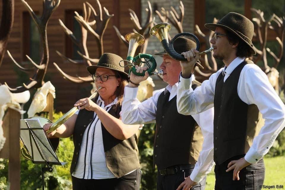 Trophy presentation at the governmental forest company in Somogy county , Hungary .