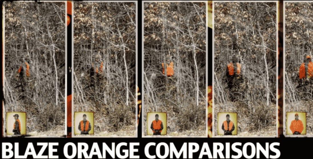 How to stay safe while hiking in hunting season.