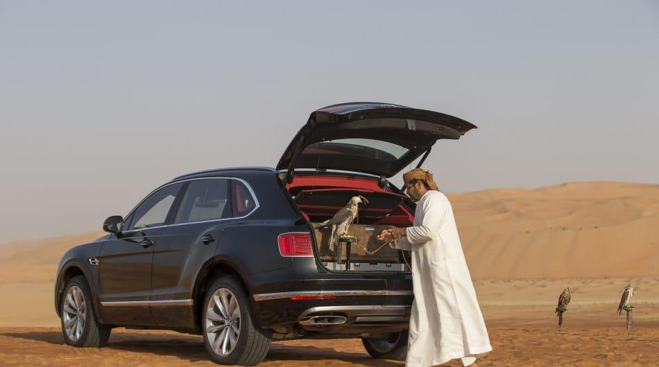 Bentley представляет автомобиль для любителей соколиной охоты