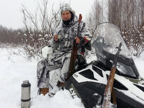 Николай Валуев на охоте в Архангельской области добыл медведя, бобра и уток.