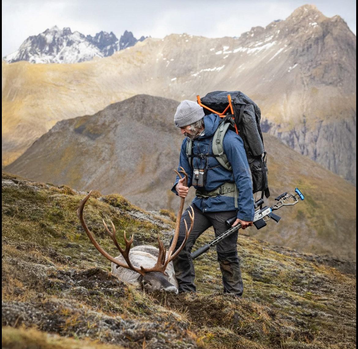 The hunt photographed here was more difficult than most — for reasons beyond the weather and rugged terrain.