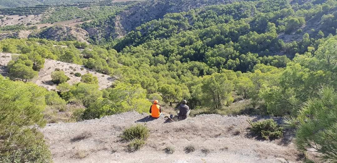 Wild boar hunting in Morocco.