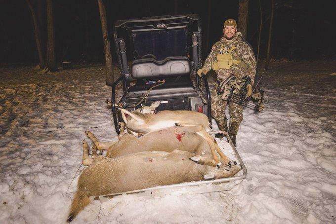 With a cold front in play, Mike and Shawn from Heartland Bowhunter decided to skip ATA, and it payed off big time!