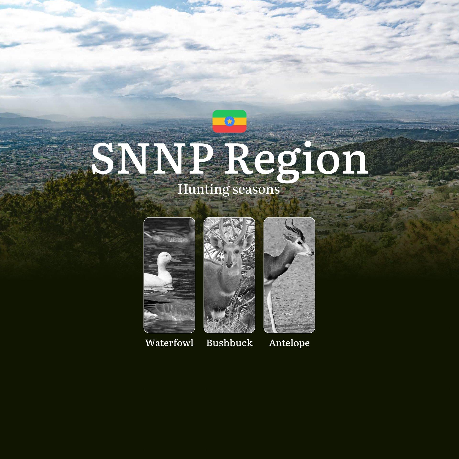 Hunting Seasons in the SOUTHERN NATIONS, NATIONALITIES, and PEOPLES' (SNNP) region, Ethiopia: Dates of Hunting, Rules and Periods, Penalties for Violating Hunting, Time and Location