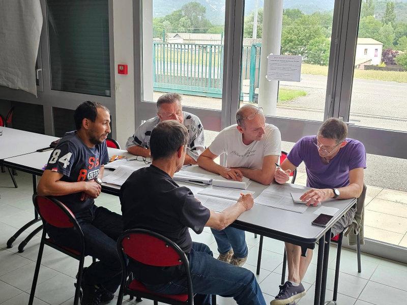 Un week-end  studieux et ludique pour cette formation  juge faccc..
