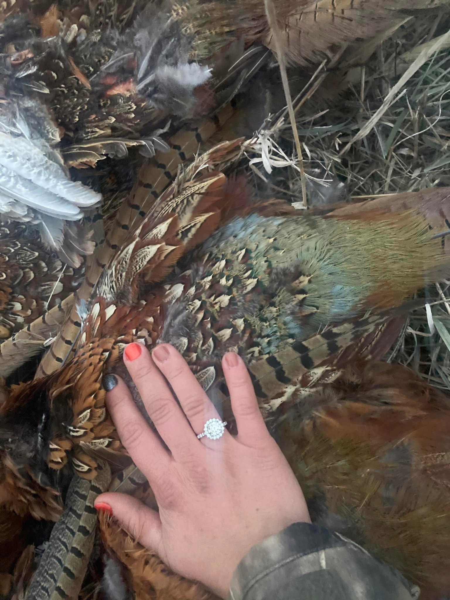 A little over 6 years ago he took me on our first date, which was not my first hunt, but my first pheasant hunt.