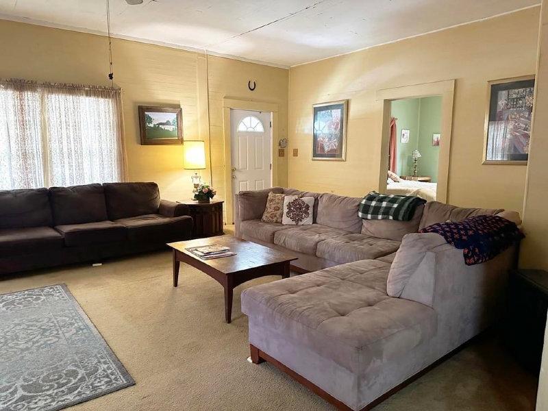 Our rustic lodge was built in the early 1900s and was one of the original farmhouses on the plantation.