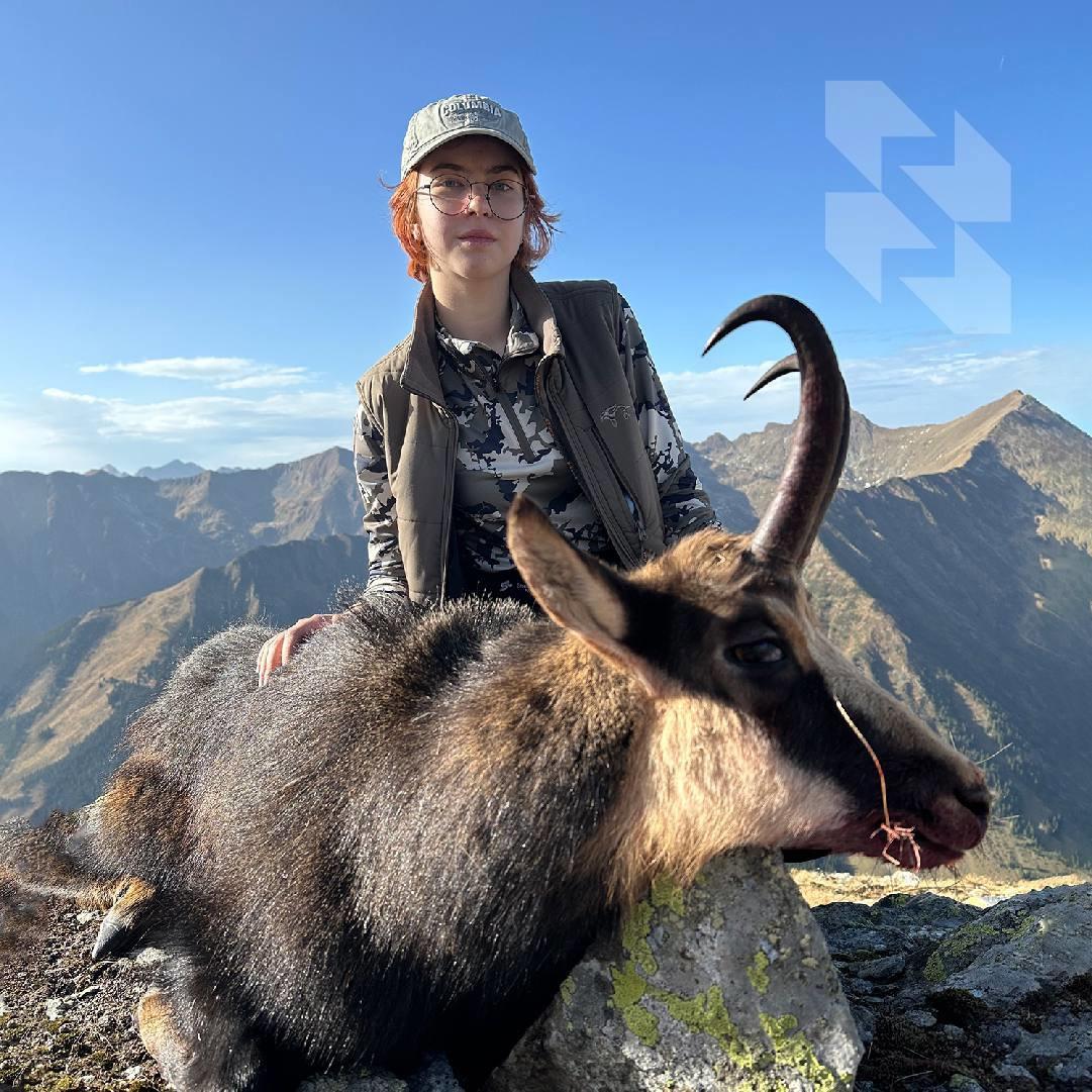 What motivates a woman to go hunting?