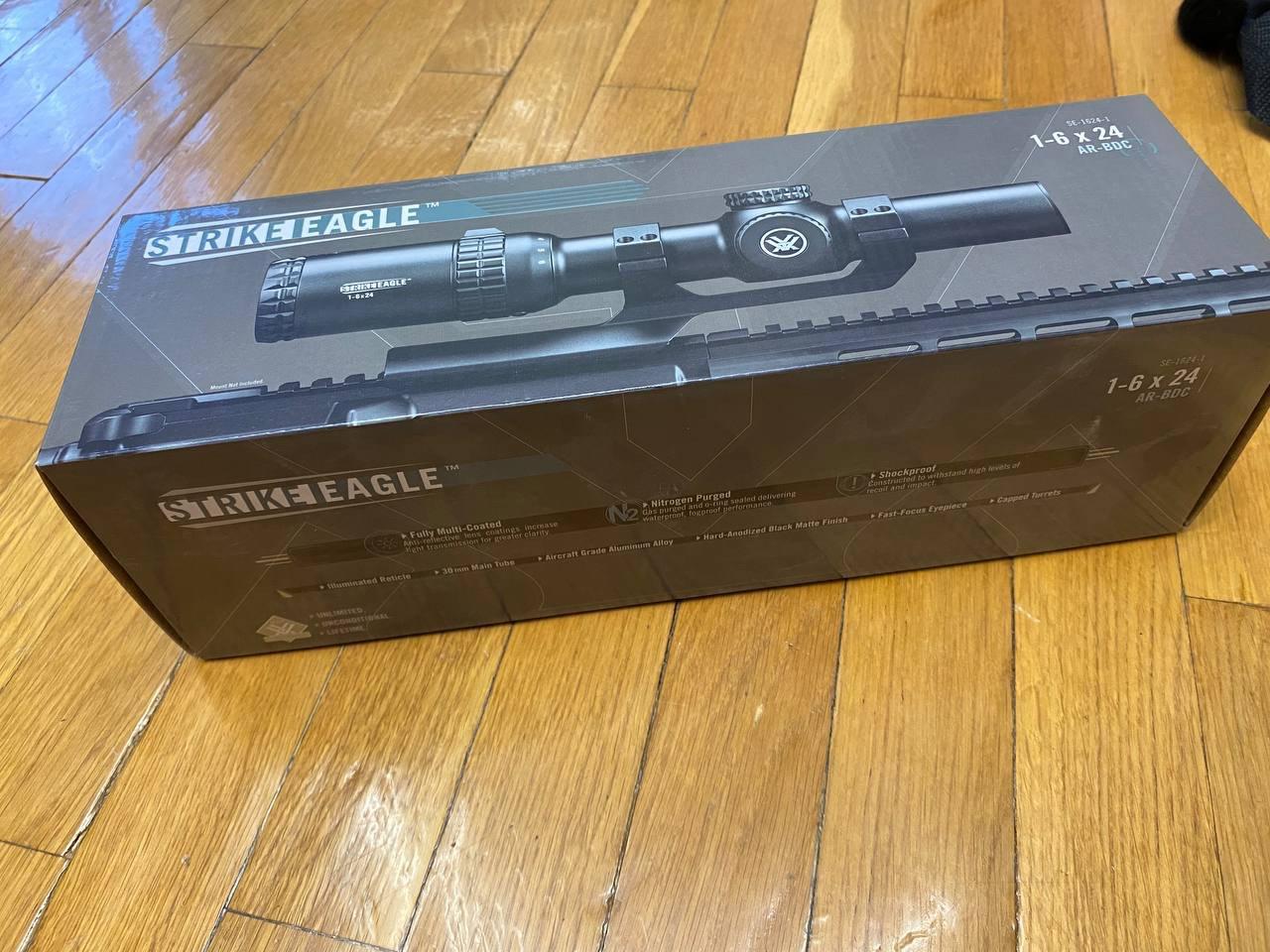 Review of the Vortex Strike Eagle 1-6×24 Scope with AR-BDC Illuminated Reticle
