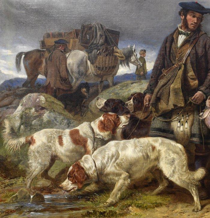 Setři na obraze Richarda Andsella z roku 1871
