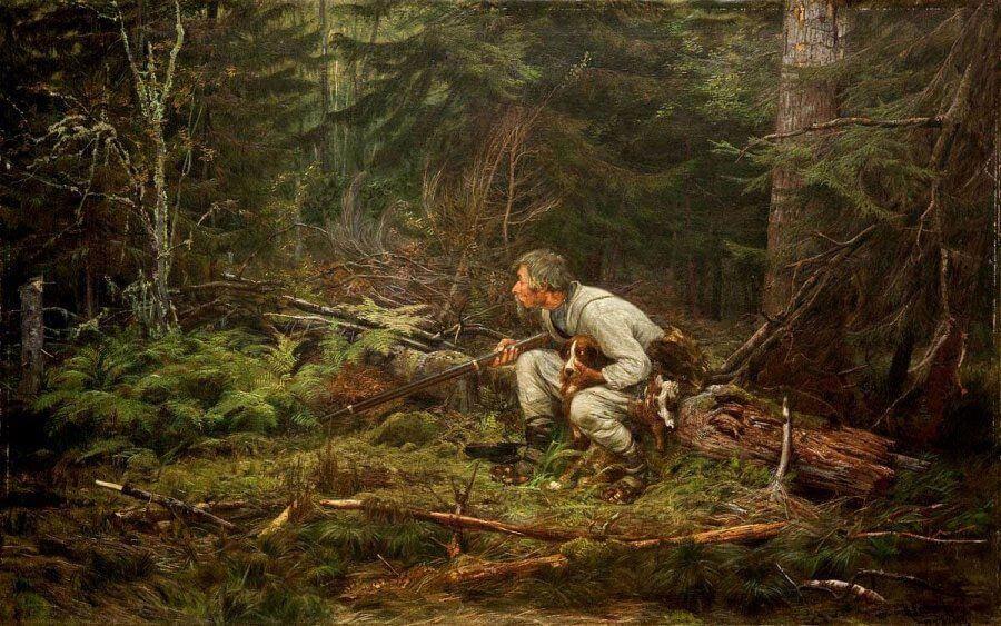 The first hunters did not pursue their victims.