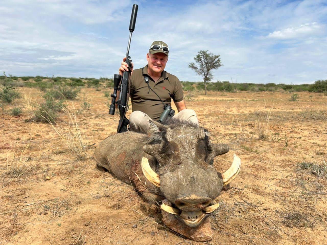 Ending an excellent safari like this in Namibia with longterm clients and and friends at Friedental Hunting and Guestfarm in association with Marko Sibold Hunting Safaris.
