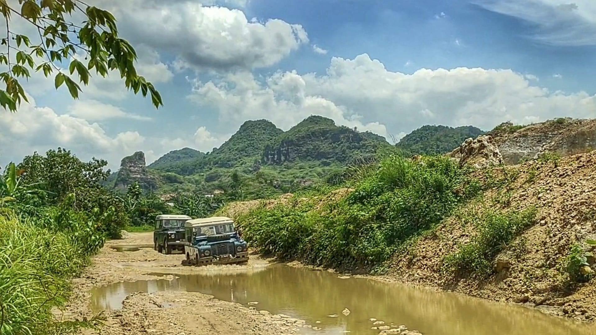 Last week short trip with 2 land rovers (mine and my friend's)...