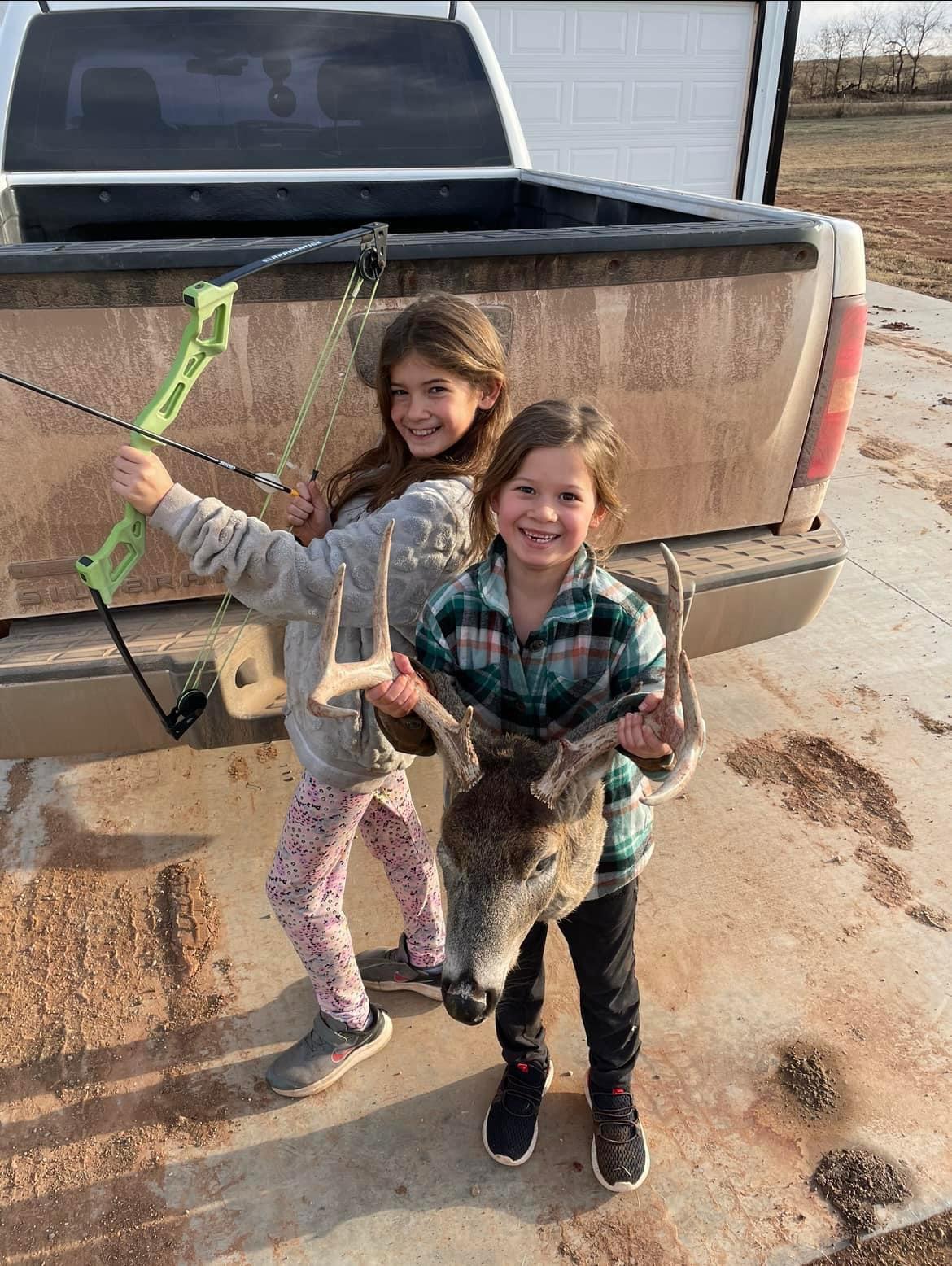 The hunters return with their kill!