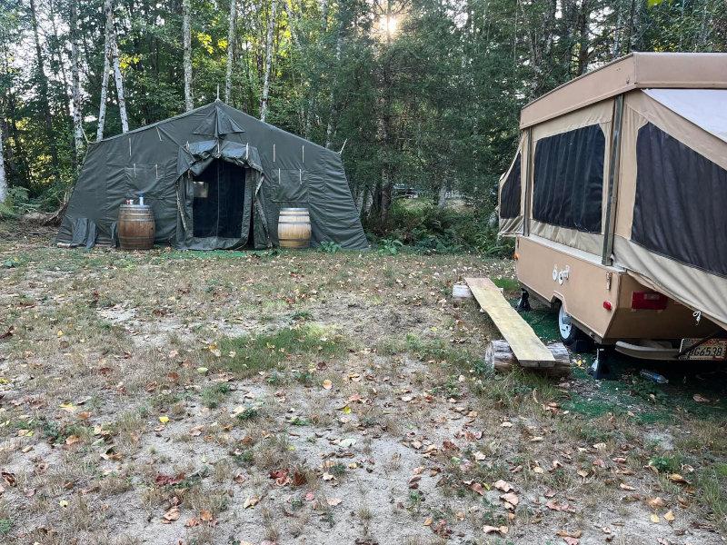My off grid paradise on the key peninsula in Wa state.