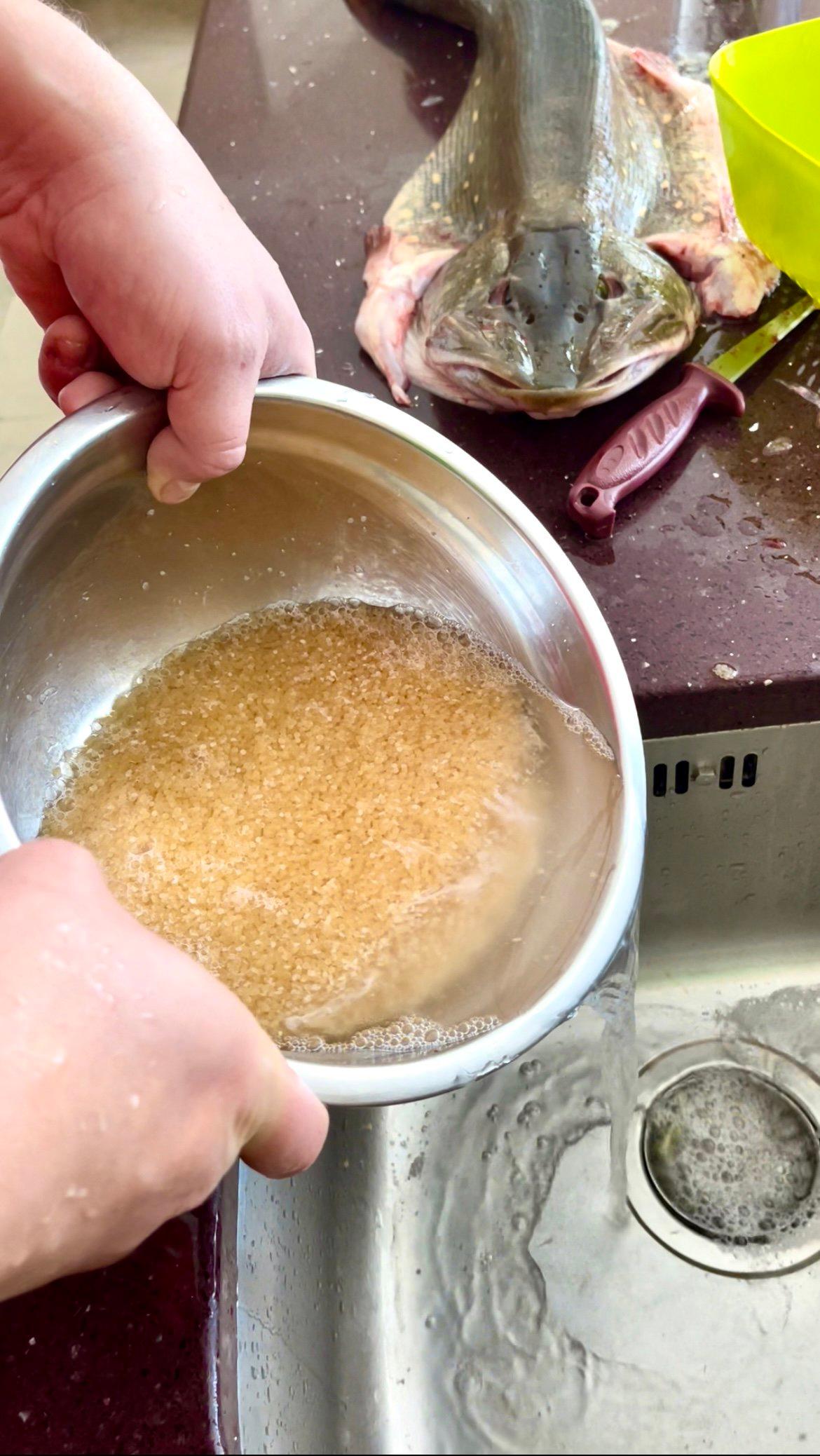 Gold caviar for Russian Tsar.
