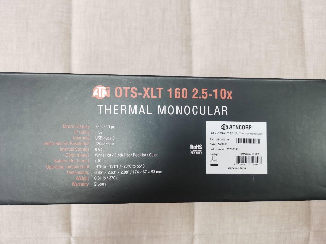 ATN OTS-XLT 160 2.5-10x Thermal Imager Review 