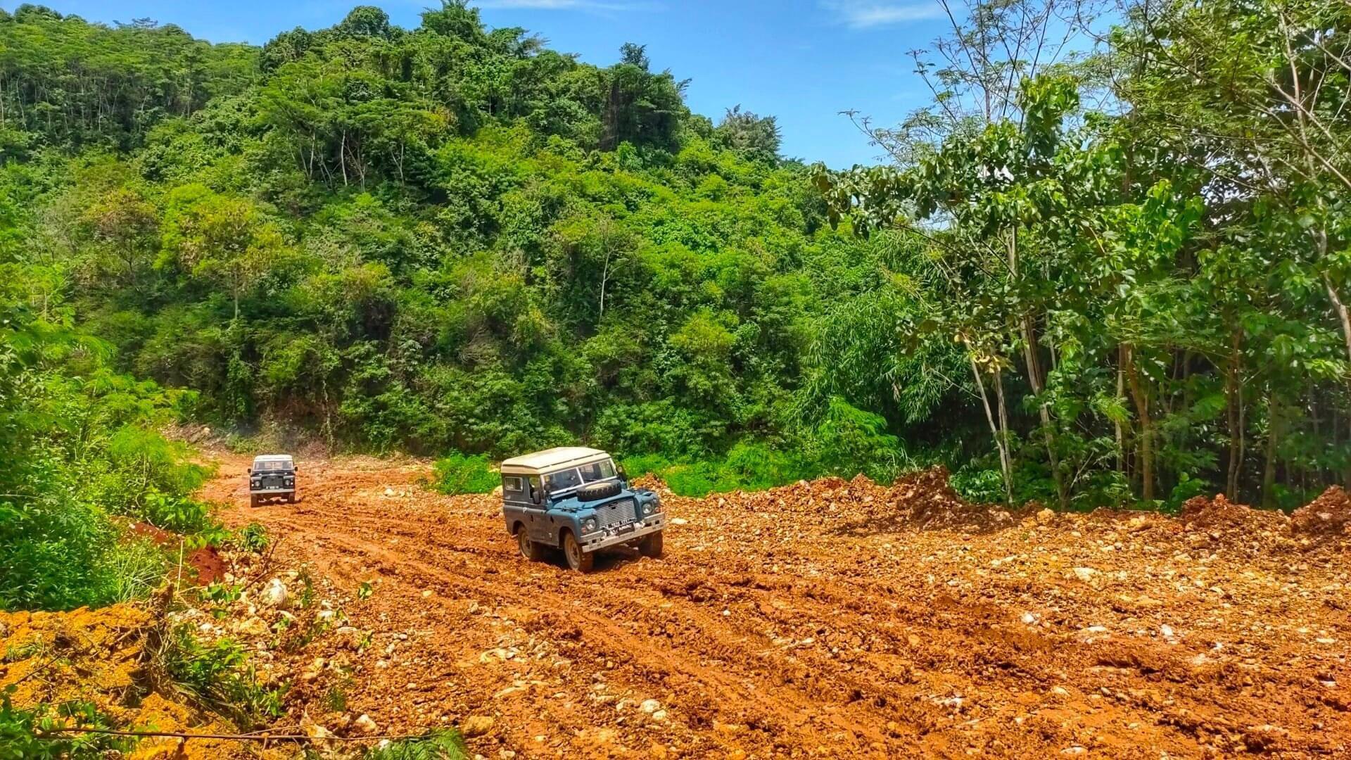 Last week short trip with 2 land rovers (mine and my friend's)...