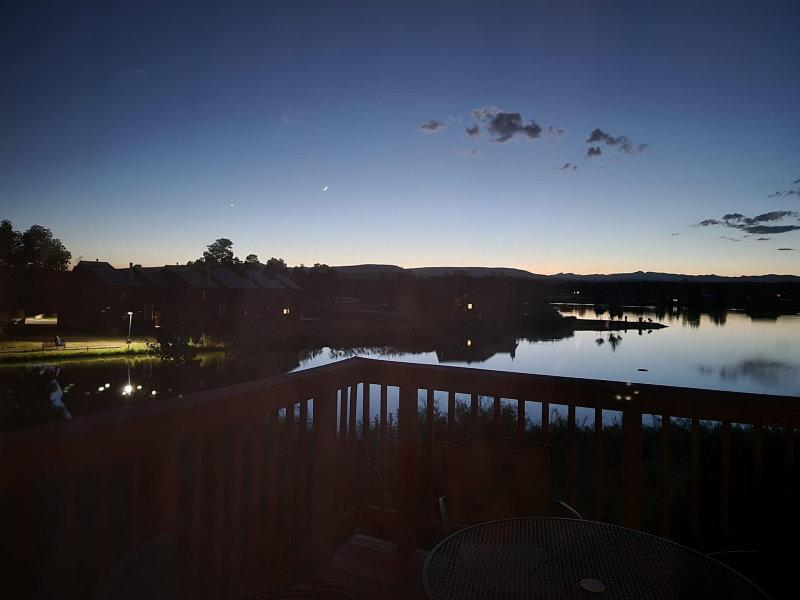 The view from our window "Eagles loft"  Worldmark in Pagosa Springs, Colorado.