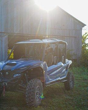 Unloading the brand new Yamaha RMAX 4 1000 for one of the last hunts of the week!