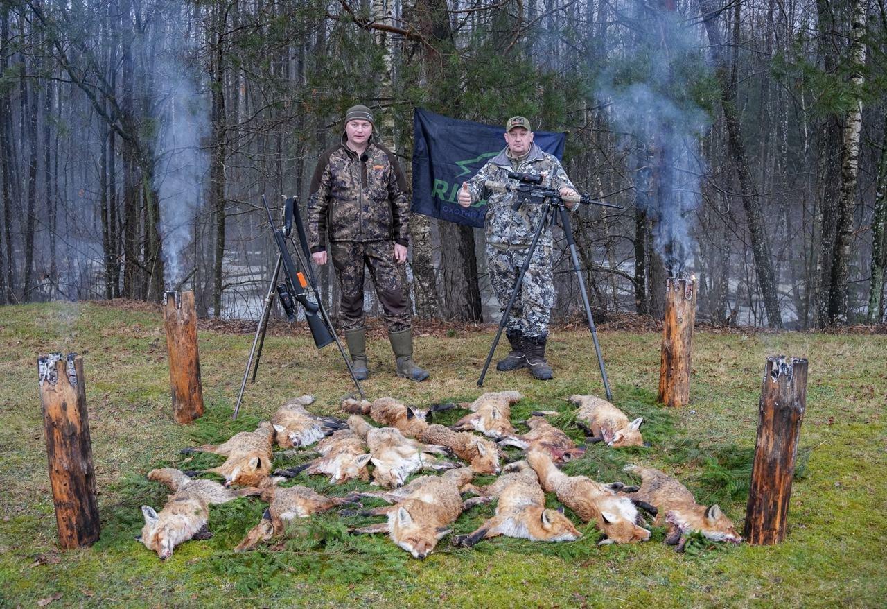🔥🦊Dobro jutro svima, koje ćemo započeti rezultatima lova Ivana Klipatskog tijekom posjeta Olegu u Bjelorusiji prošlog mjeseca!