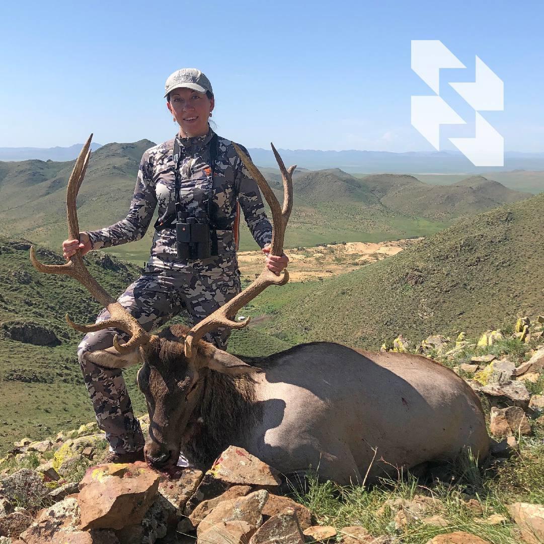 What motivates a woman to go hunting?