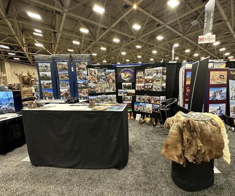 Midnight Sun Outfitting attended three shows this winter—Dallas Safari Club, WSF Sheep Show and Safari Club International.
