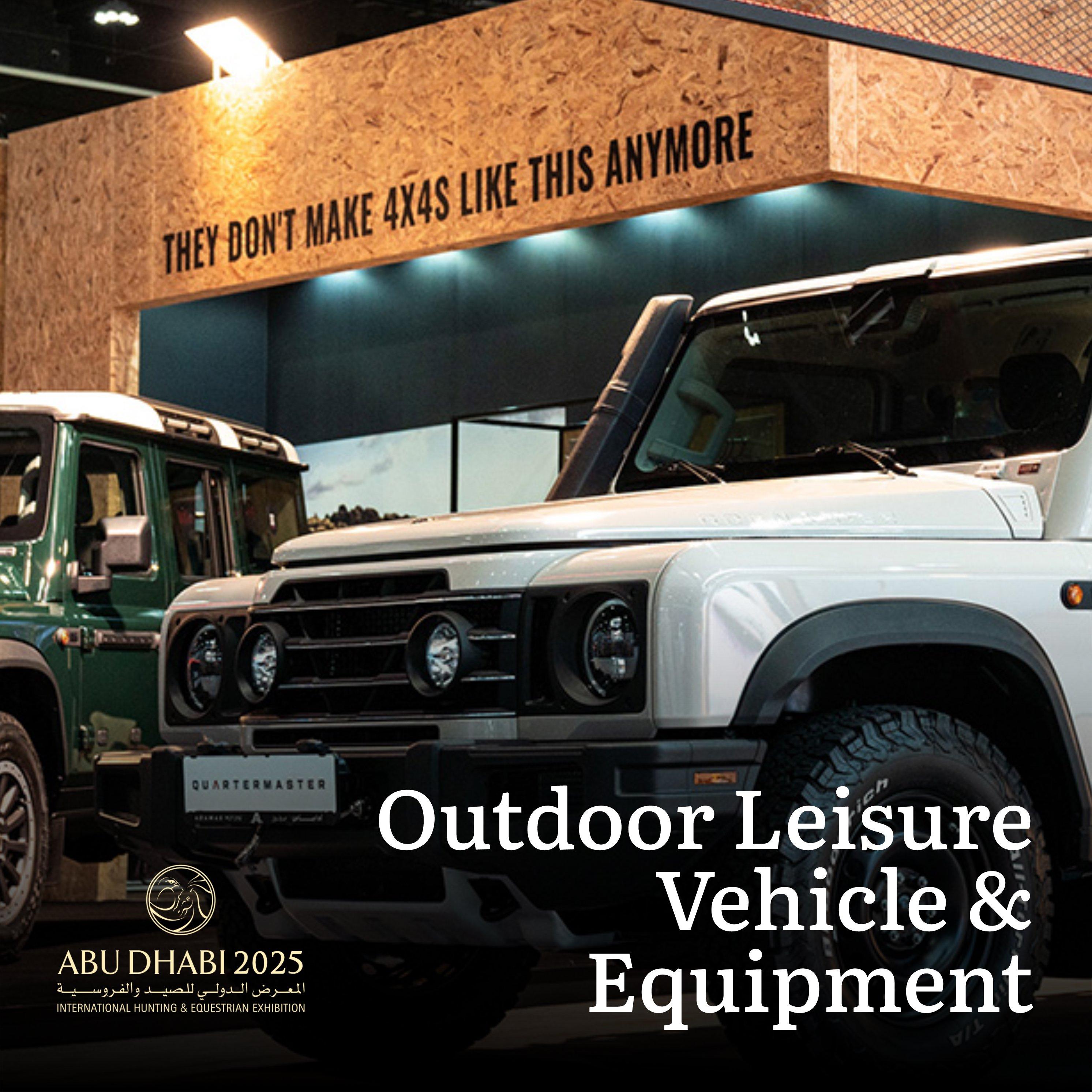 Outdoor Leisure Vehicle & Equipment ADIHEX 2025, Abu Dhabi: Hunting Expo Sector Information and Photo