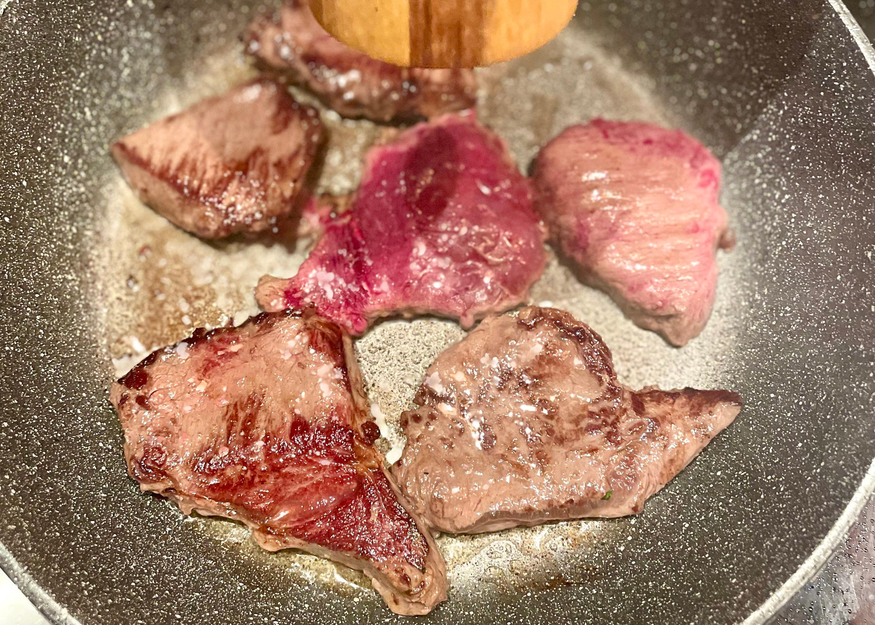 SHCHI – Russian Sauerkraut soup with wild meat and porcini mushrooms.