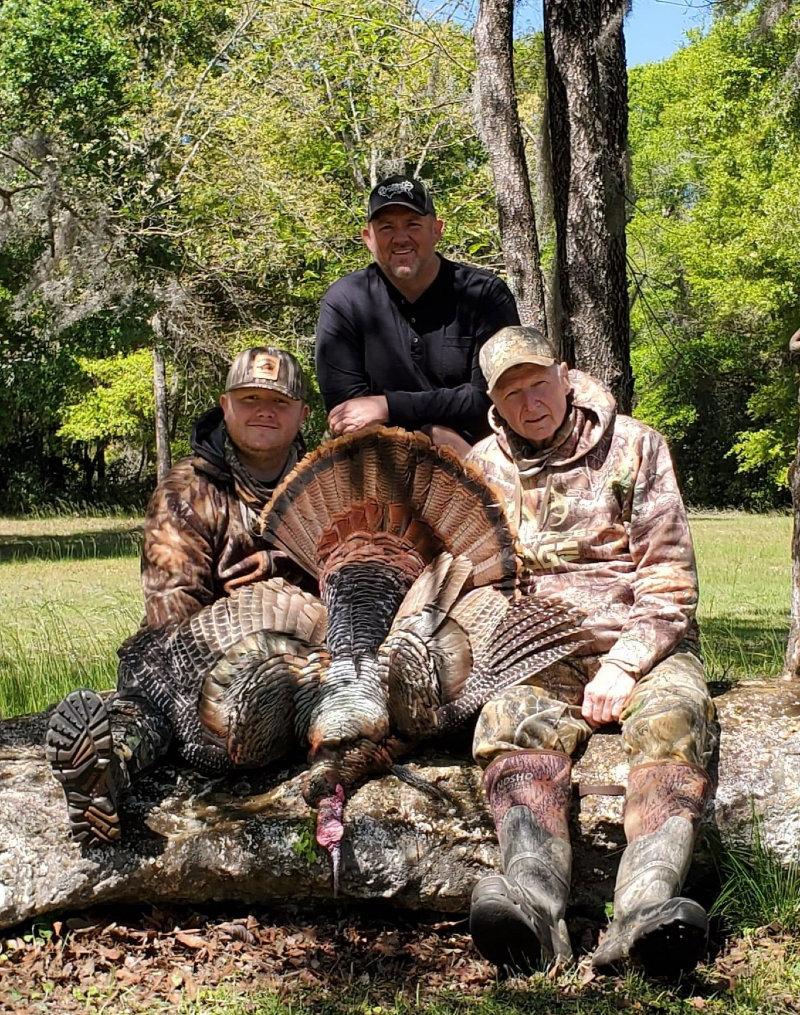 Me and Eddie Salter's Turkey Man annual Osceola hunt in North Central FL, is fully underway.