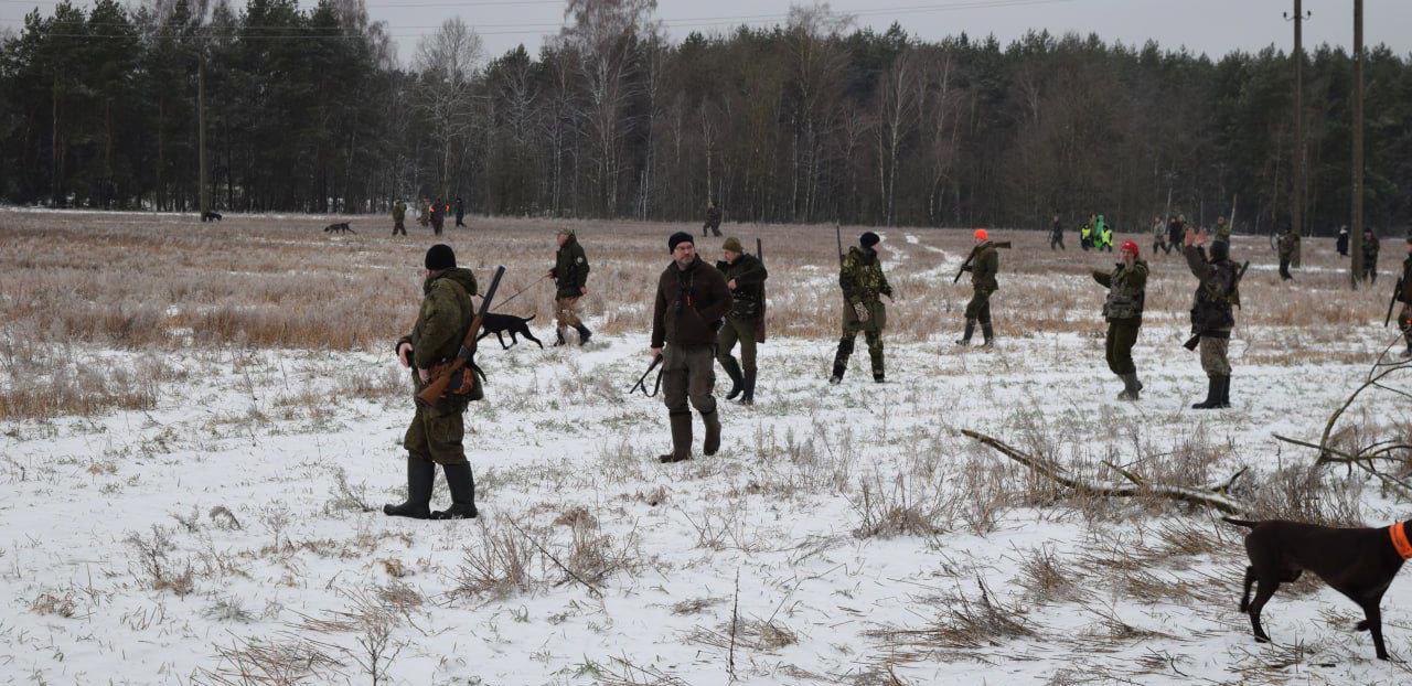 10-11 февраля в Пинском лесхозе на базе охотничьего комплекса «Вяз» проведена показательная охота на фазана «Пинский фазан – 2024».