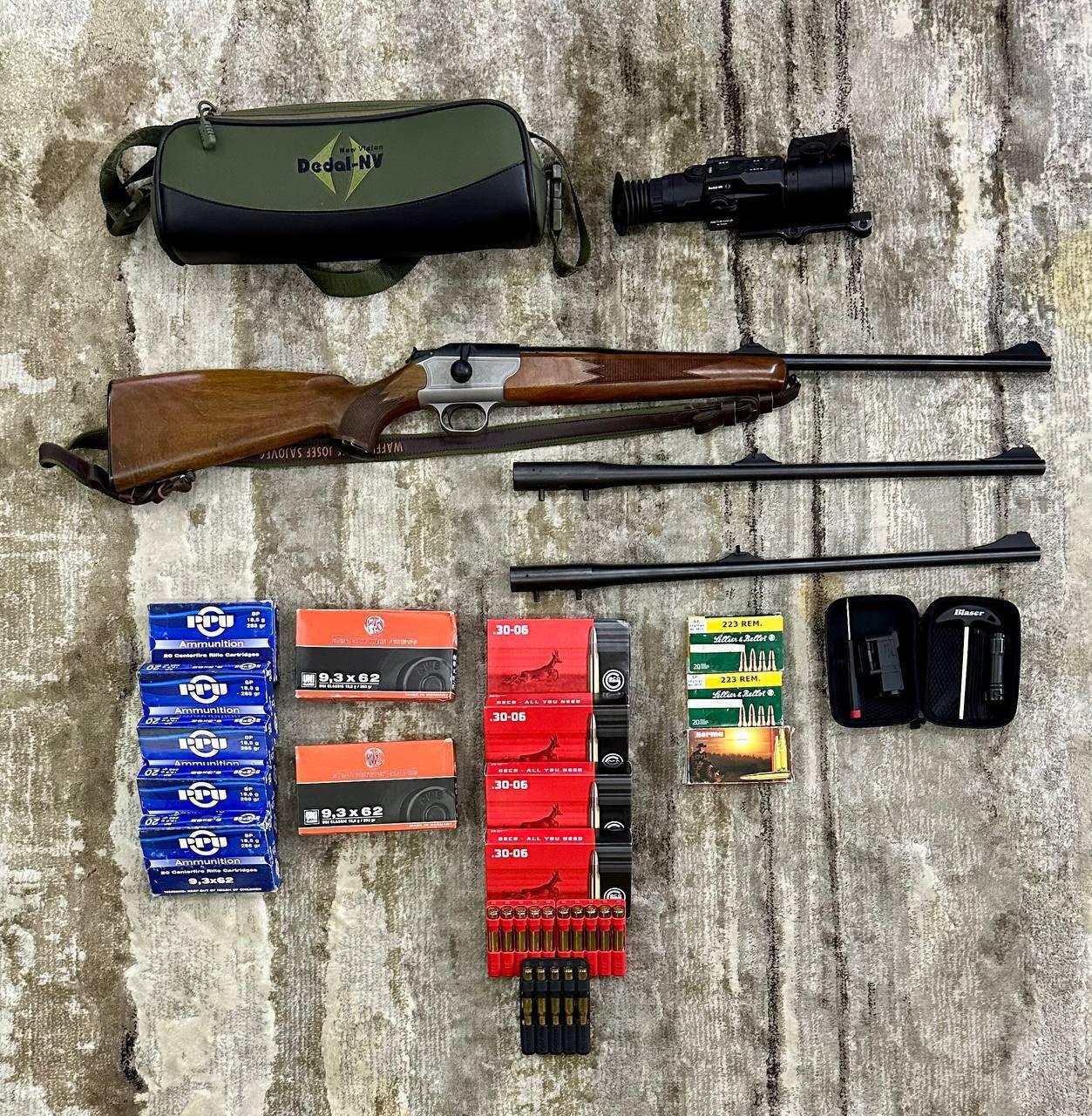 Blaser R93 with Three Barrels: .223 Rem, .30-06 Sprg, and 9.3x62 Review 